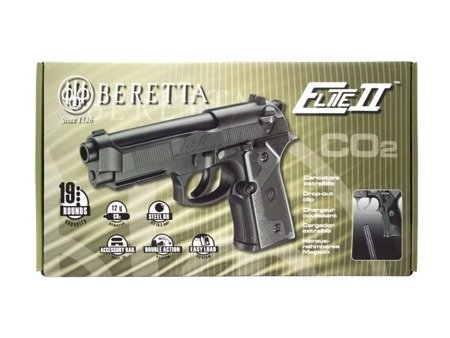 Pistolet Wiatrówka Beretta Elite II 4.5 mm CO2